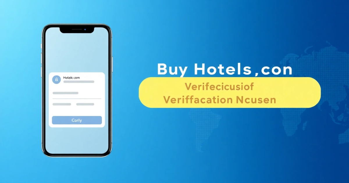 Buy Hotels.com Verification Number: What You Need to Know