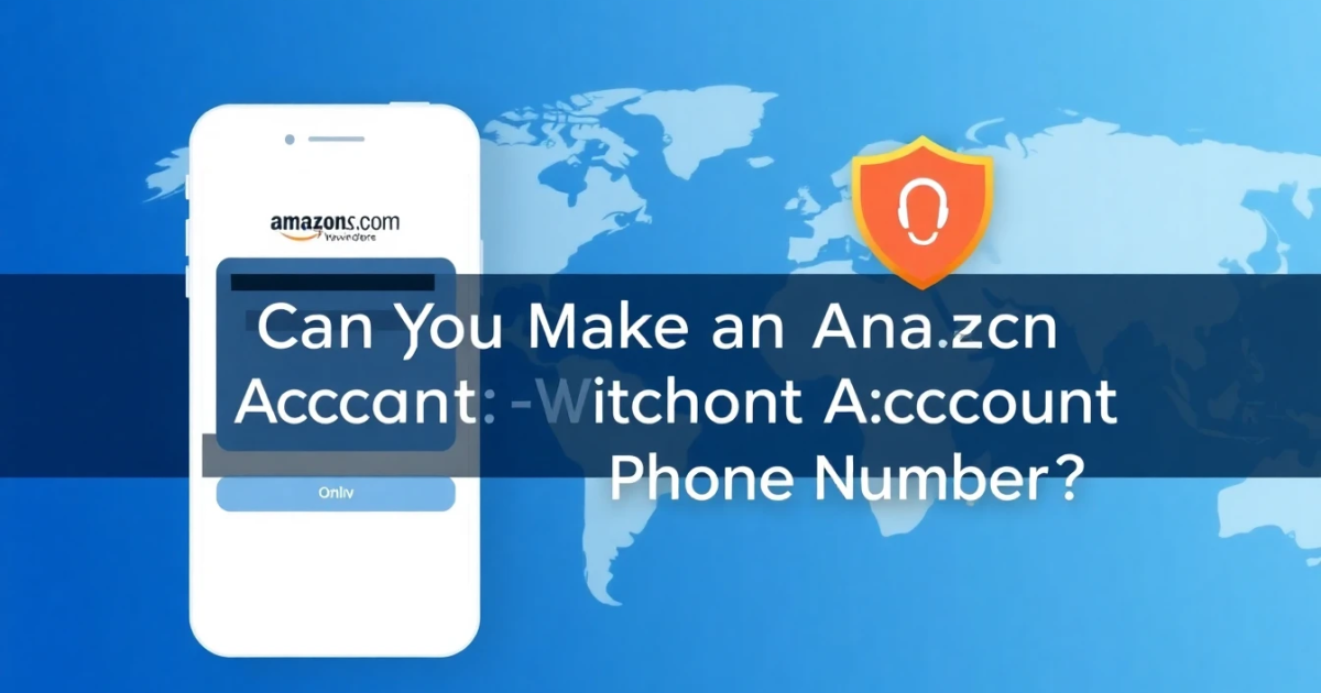 Can You Make an Amazon Account Without a Phone Number?