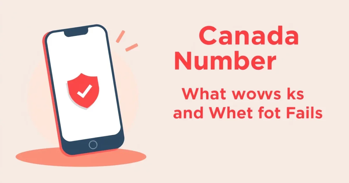Canada Number for AOL Verification: What Works and What Fails