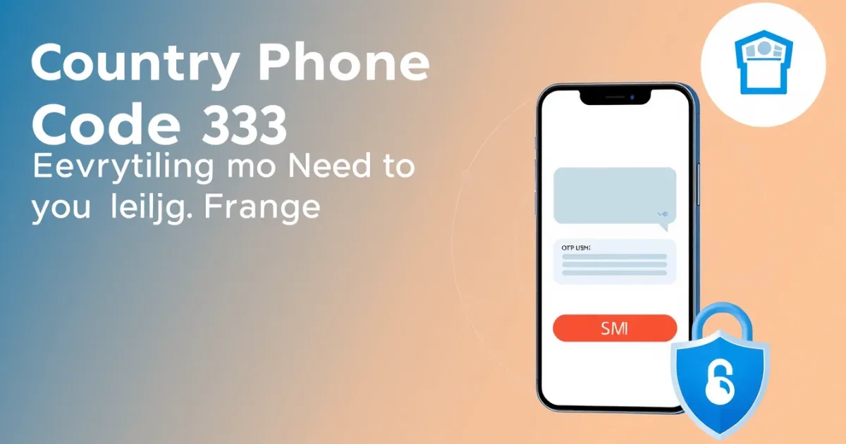 Country Phone Code 33: Everything You Need to Know About Calling France