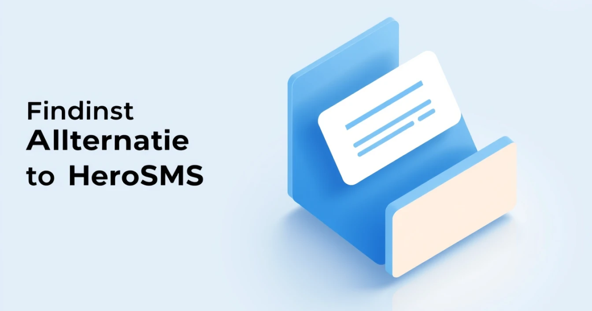 Finding the Best Alternative to HeroSMS for SMS Verification