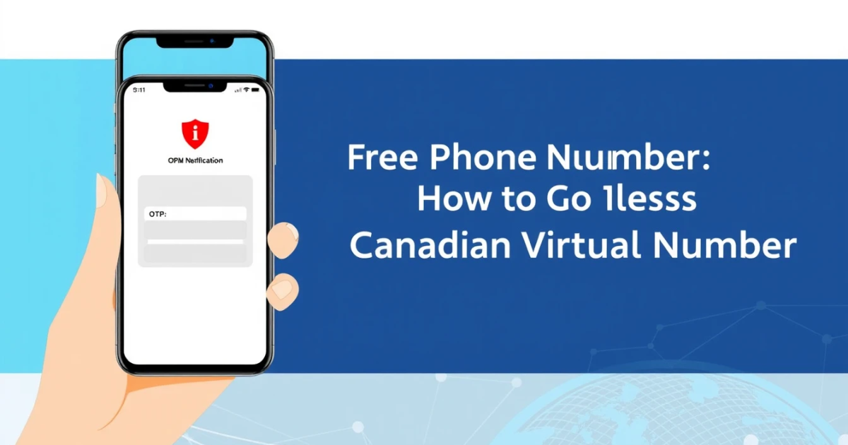 Free Phone Number Canada: How to Get and Use a Canadian Virtual Number