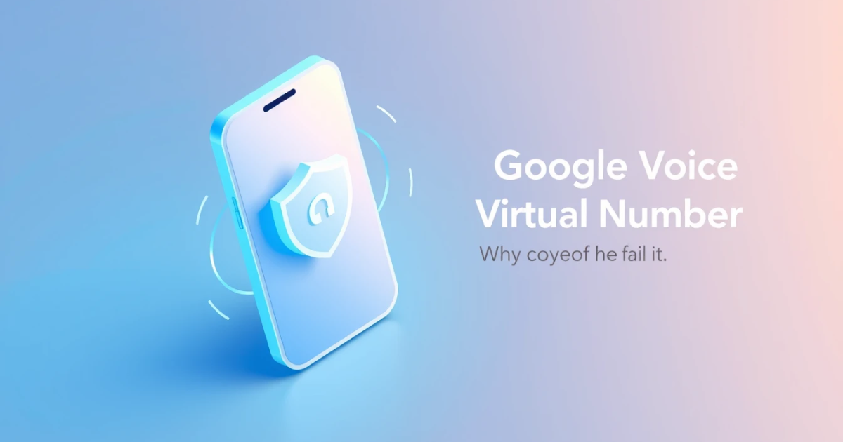 Google Voice Virtual Number: Why Codes Fail and How to Fix It