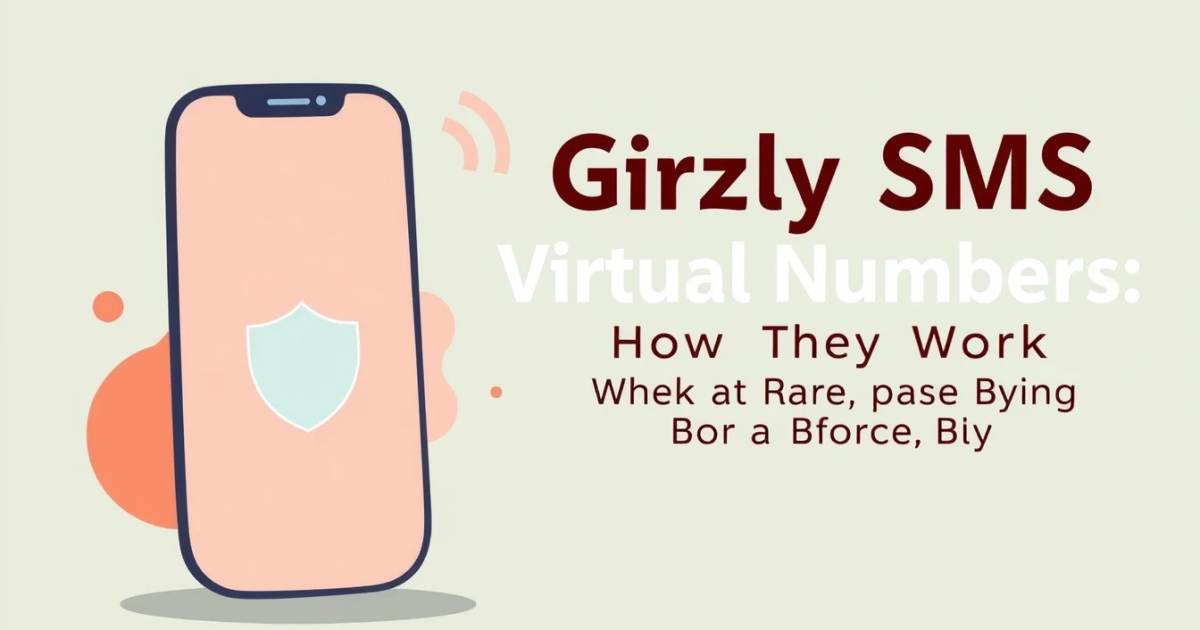 Grizzly SMS Virtual Numbers: How They Work and What to Know Before Buying