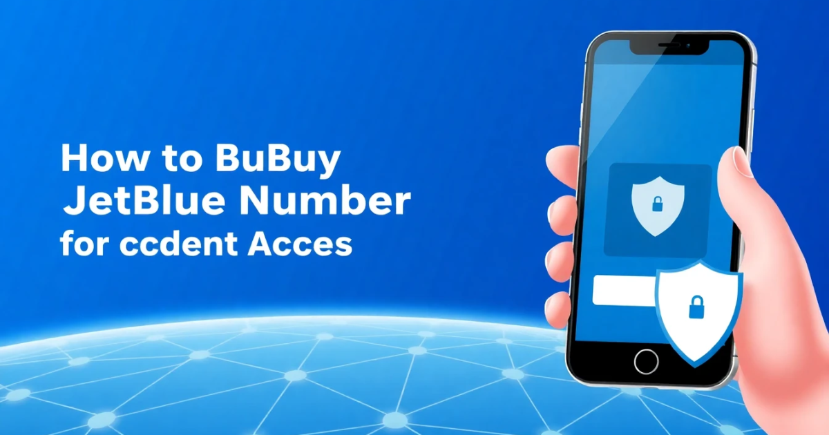 How to Buy JetBlue Verification Number for Account Access