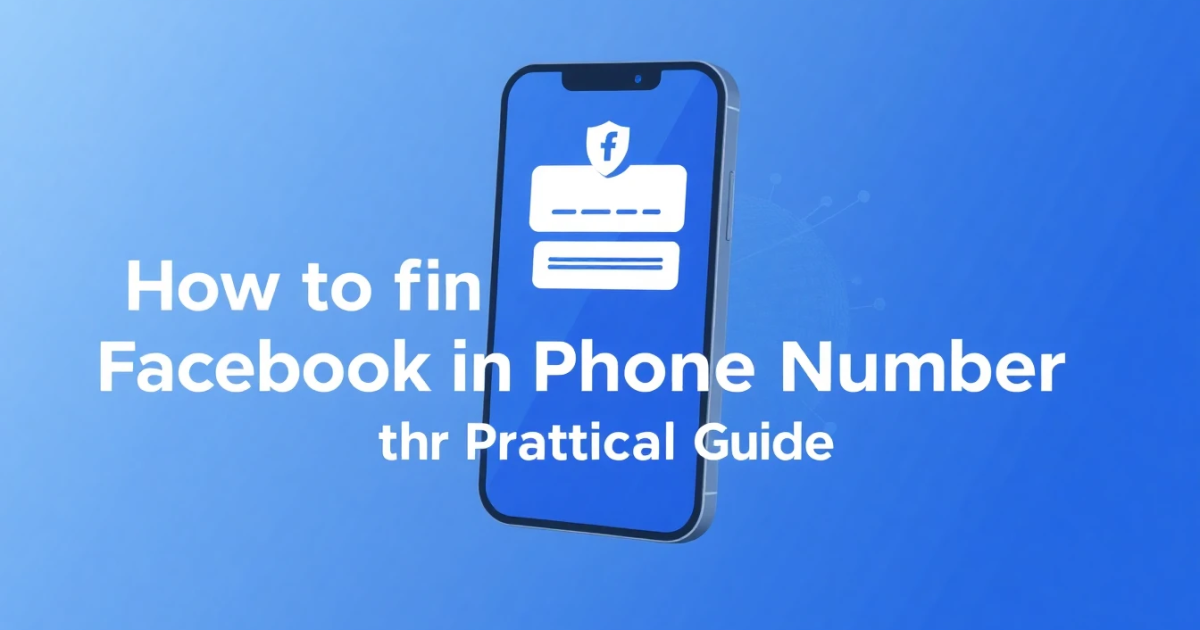 How to Find Facebook by Phone Number: A Practical Guide