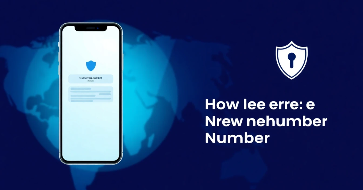 How to Generate a New Phone Number for Online Verification and Privacy