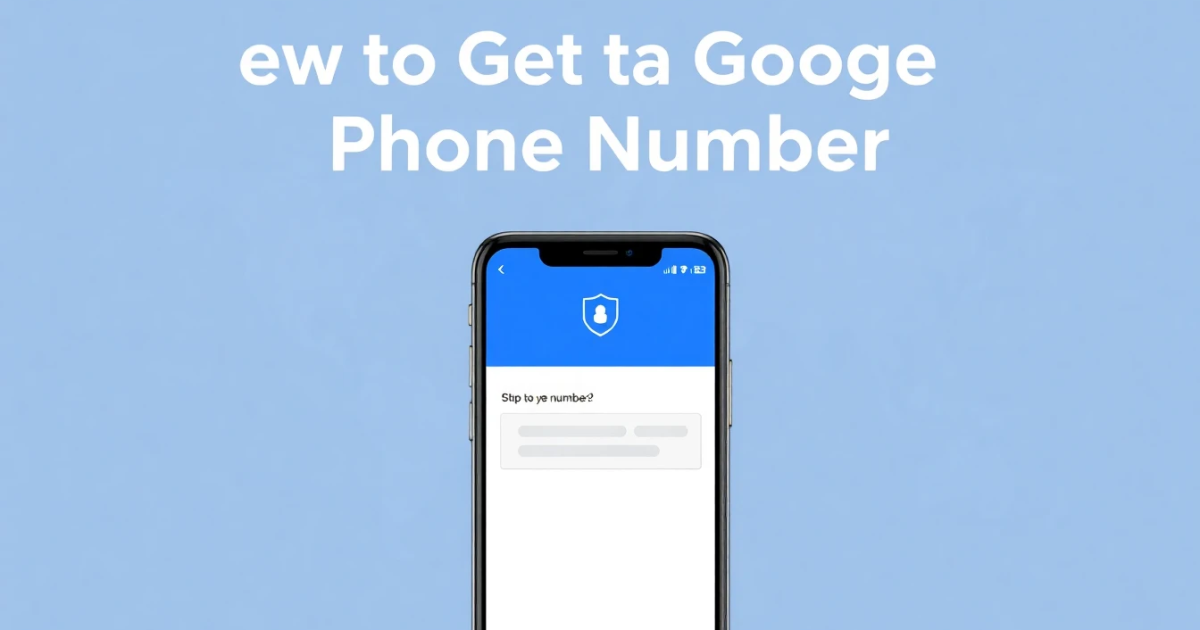 How to Get a Google Phone Number for Free