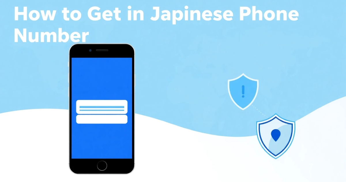 How to Get a Japanese Phone Number for Verification and Online Accounts