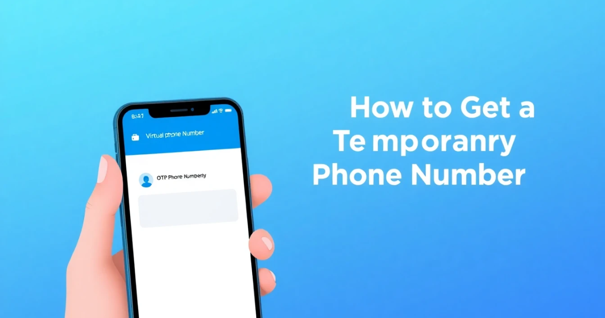 How to Get a Temporary Phone Number for Verification