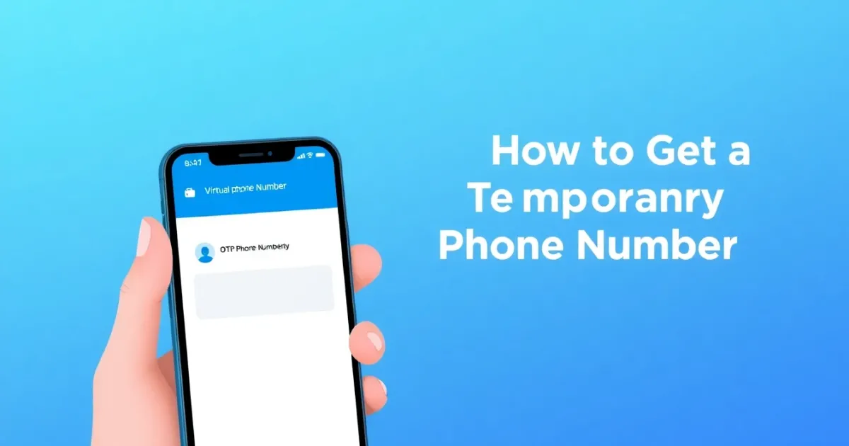 How to Get a Temporary Phone Number for Verification