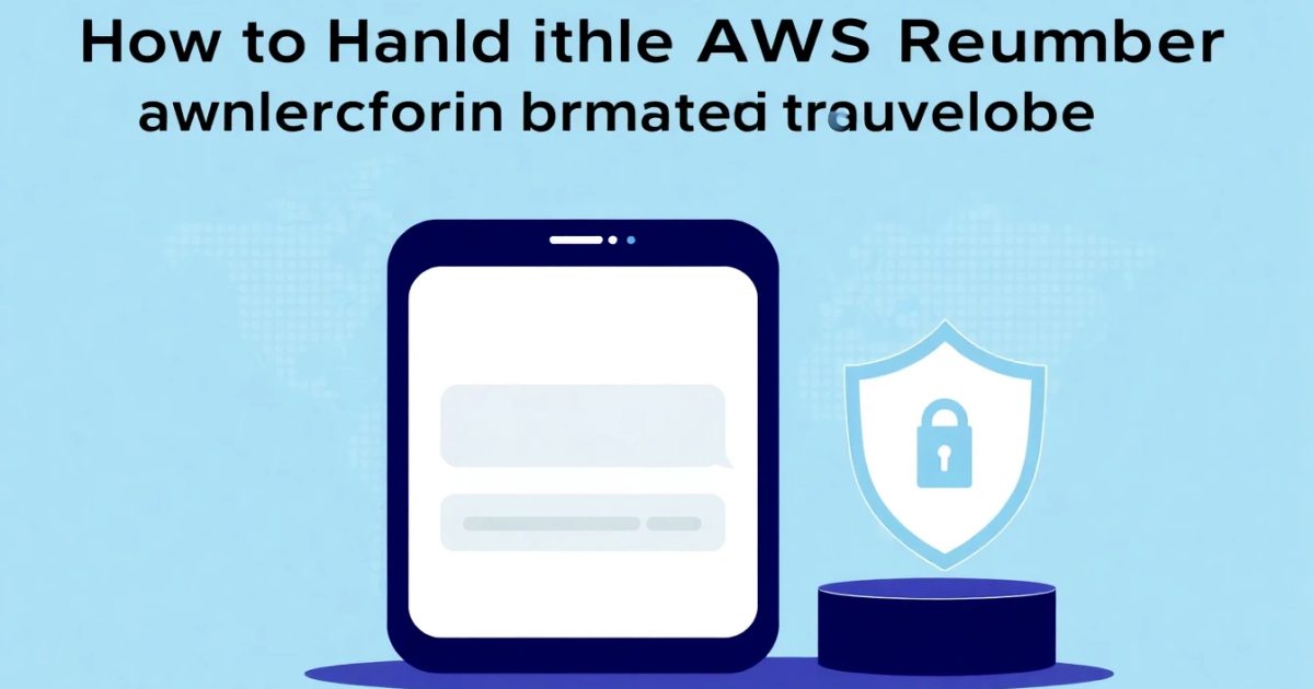 How to Handle AWS Verification Number Online: A Practical Guide