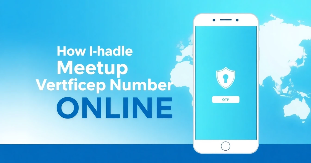 How to Handle Meetup Verification Number Online