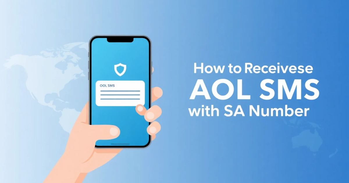 How to Receive AOL SMS with a USA Number