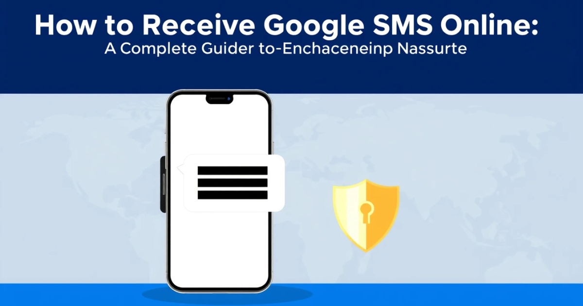 How to Receive Google SMS Online: A Complete Guide to Phone Verification and Security