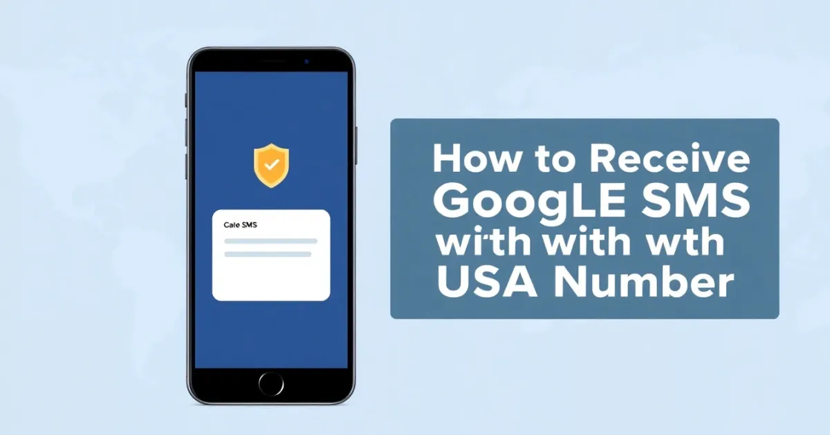 How to Receive Google SMS with a USA Number