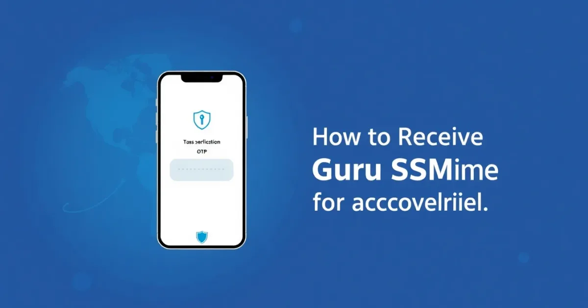 How to Receive Guru SMS Online for Account Verification