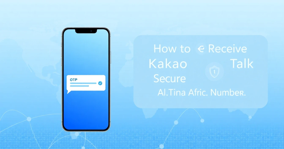 How to Receive KakaoTalk SMS with a South Africa Number
