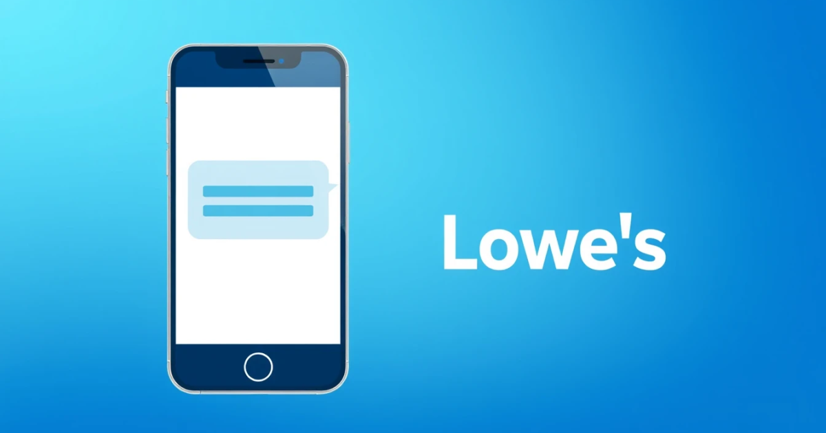 How to Receive Lowe's SMS Online for Account Verification