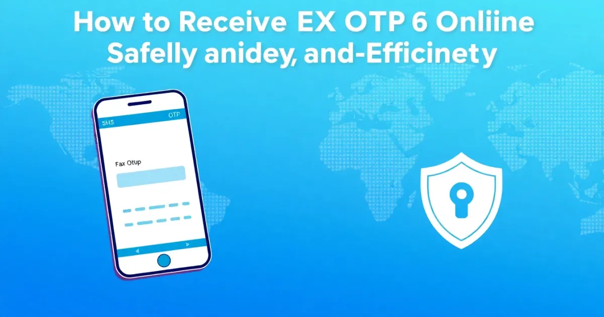 How to Receive Max OTP Online Safely and Efficiently