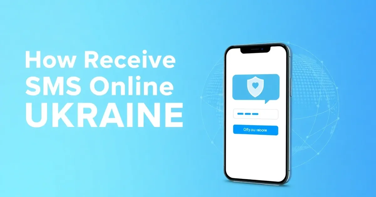 How to Receive SMS Online Ukraine: A Guide to Ukrainian Virtual Numbers
