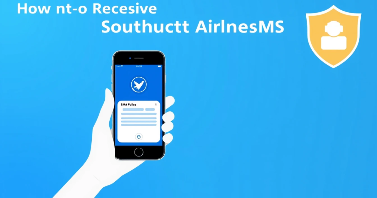 How to Receive Southwest Airlines SMS Online