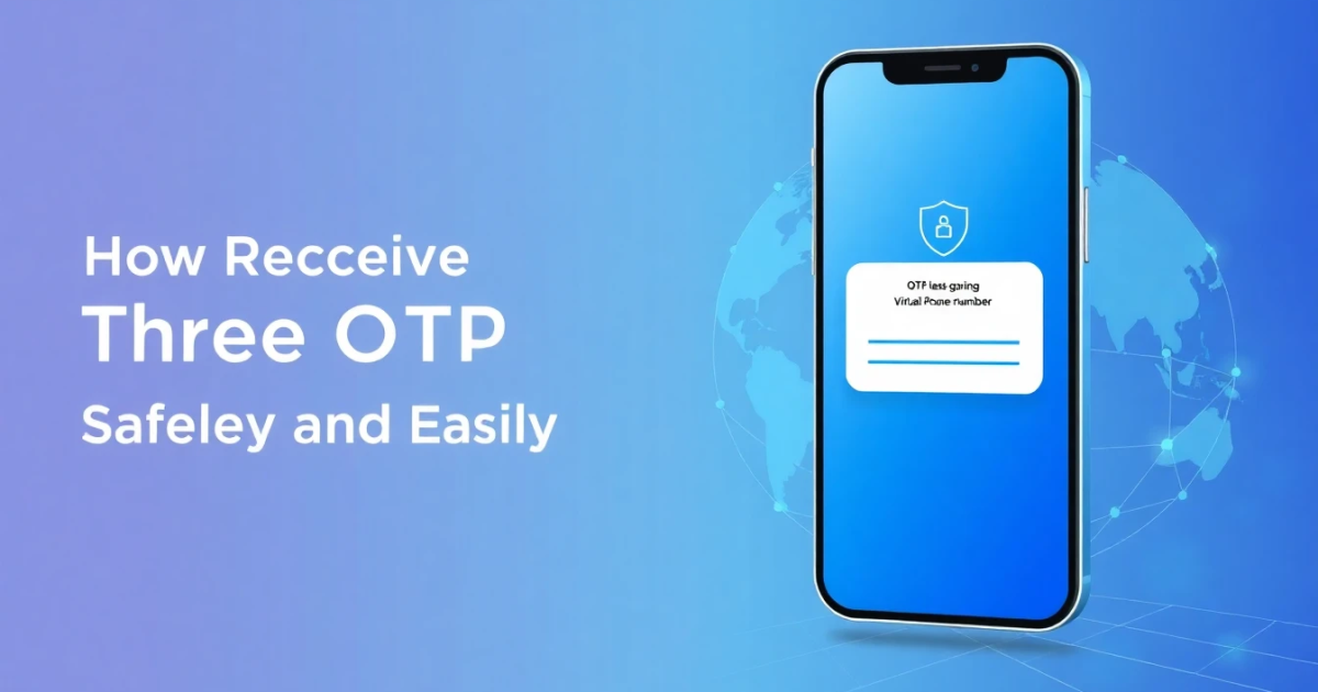 How to Receive Three OTP Online Safely and Easily