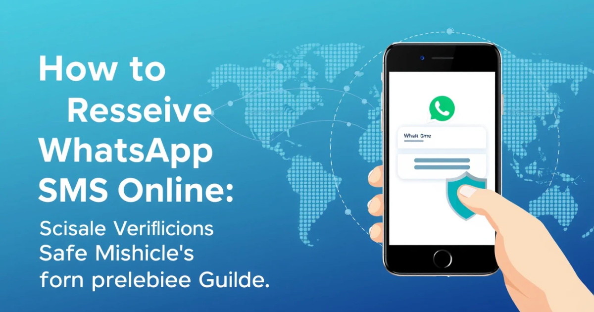 How to Receive WhatsApp SMS Online: Safe Methods and Complete Guide