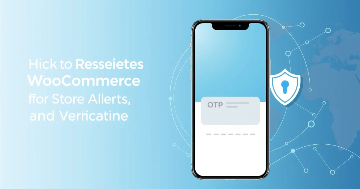 How to Receive WooCommerce SMS Online for Store Alerts and Verification