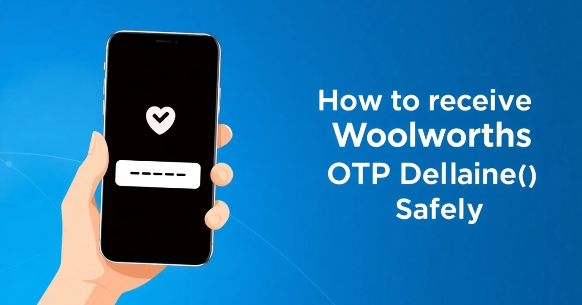 How to Receive Woolworths OTP Online Safely