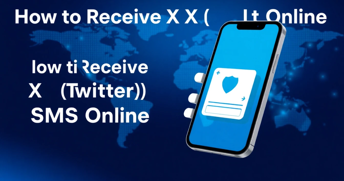 How to Receive X (Twitter) SMS Online for Verification