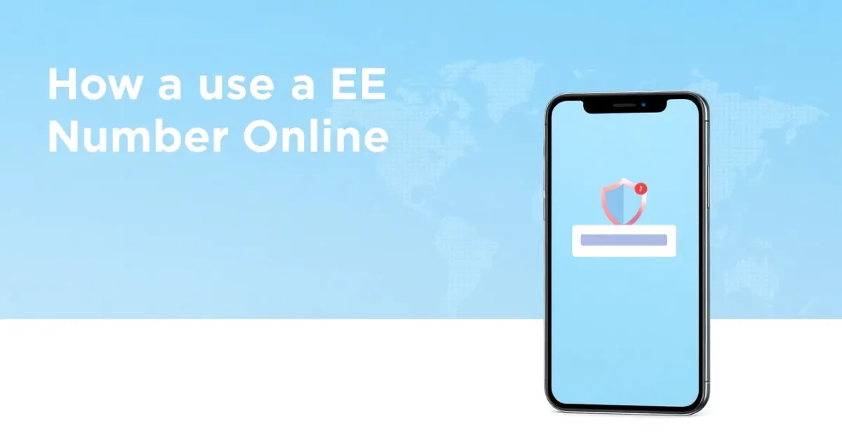 How to Use a EE Verification Number Online for SMS and OTP
