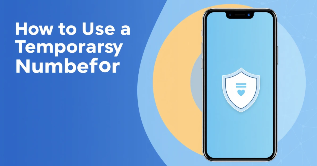 How to Use a Temporary Number for Confirmation Code Verification