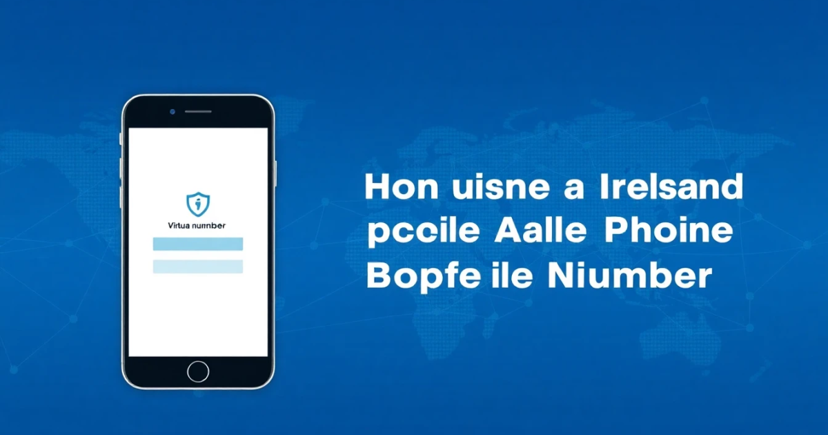 How to Use a Virtual Ireland Phone Number for AOL Account Verification