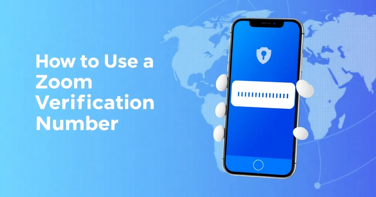 How to Use a Zoom Verification Number Online for Account Setup