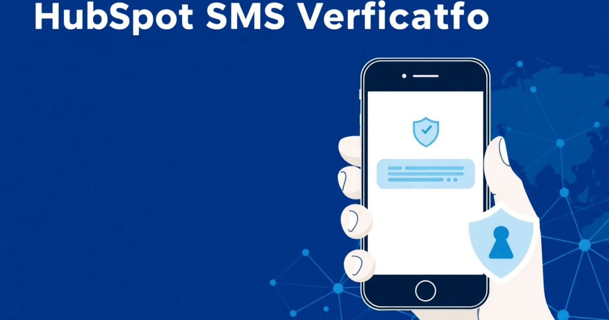HubSpot SMS Verification: Everything You Need to Know About Two-Factor Authentication and Phone Security
