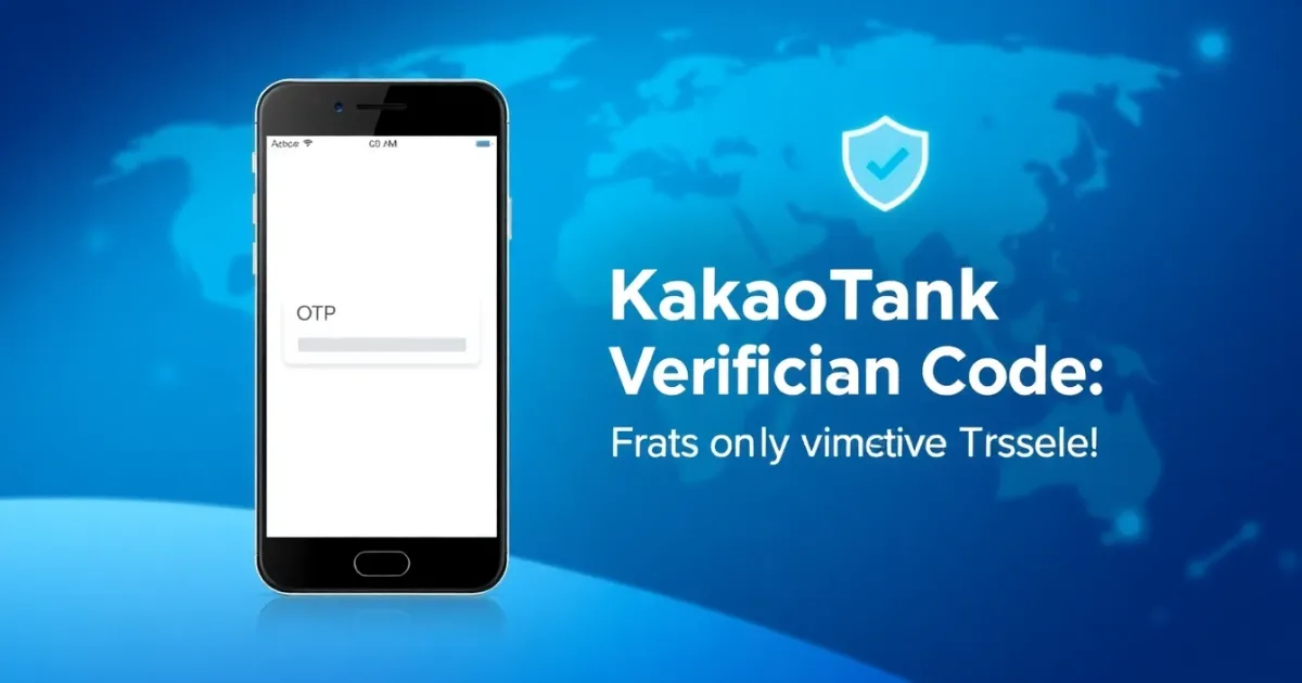 KakaoTalk Verification Code: Everything You Need to Know