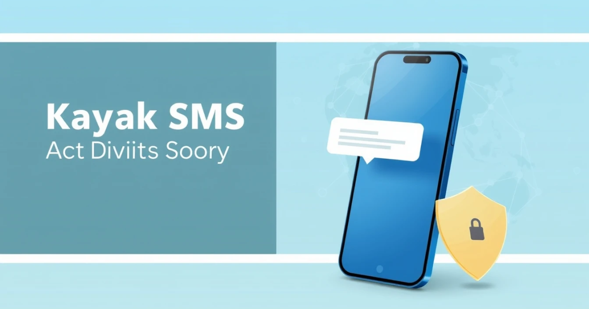 Kayak SMS Activation: What It Is and How It Works