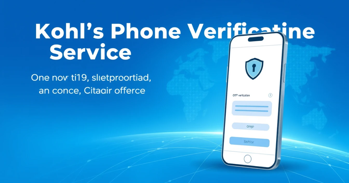 Kohl's Phone Verification Service: How SMS Checks Work and What You Need to Know