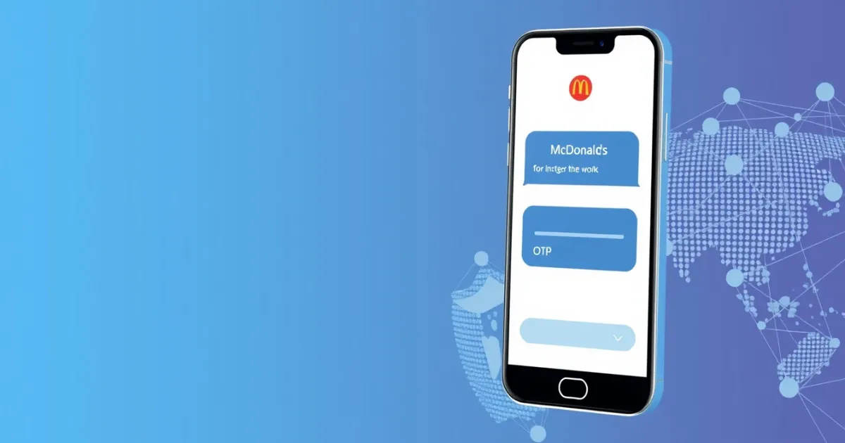McDonald's SMS Verification: How It Works and What to Do When Codes Fail