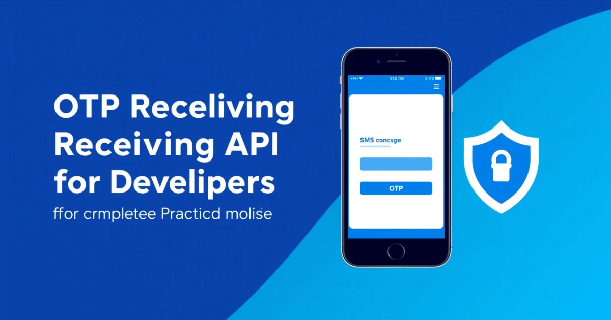 OTP Receiving API for Developers: A Complete Practical Guide