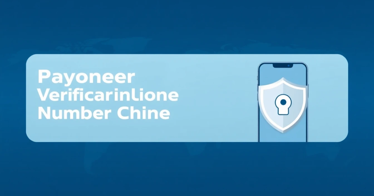 Payoneer Verification Number Online: What You Need to Know