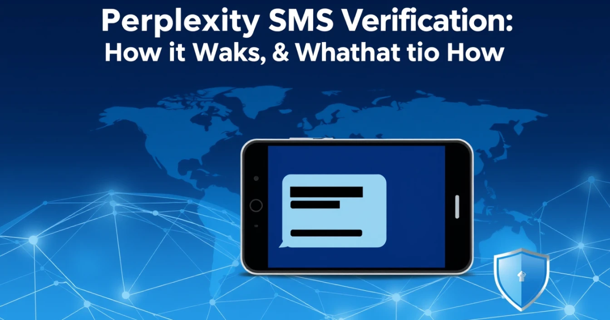 Perplexity SMS Verification: How It Works and What You Need to Know