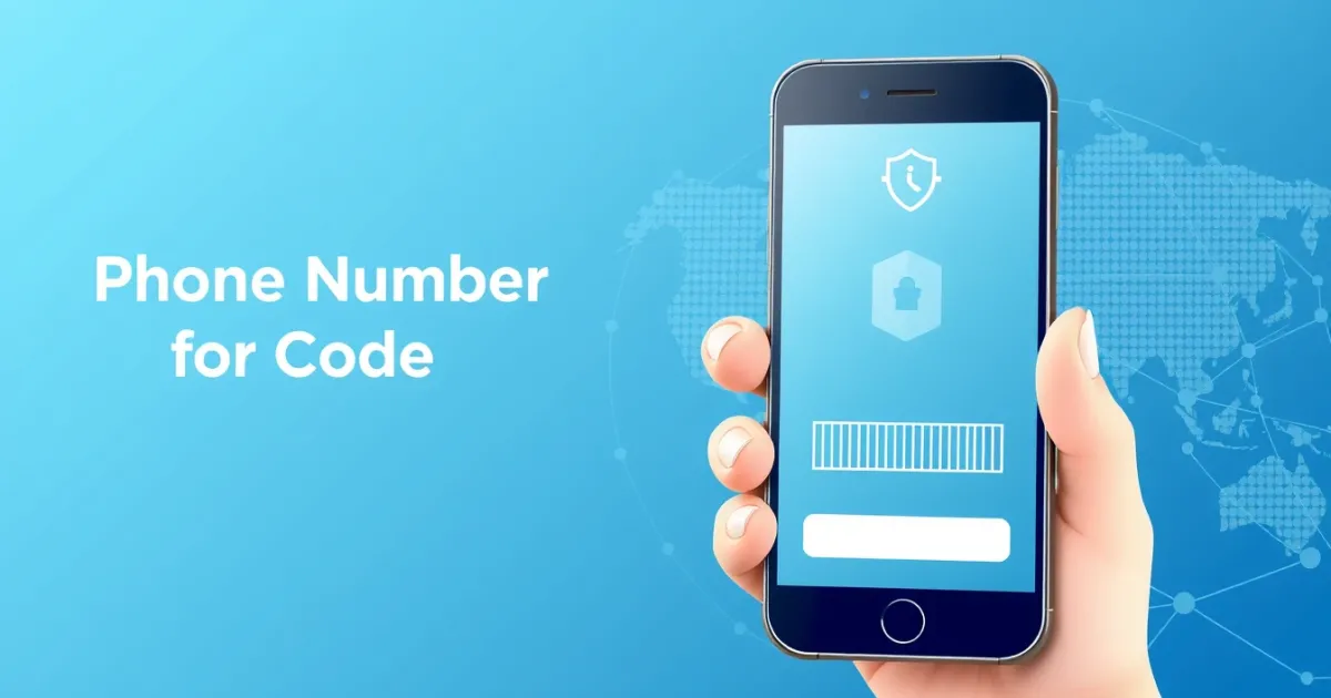 Phone Number for Code: Everything You Need to Know About SMS Verification