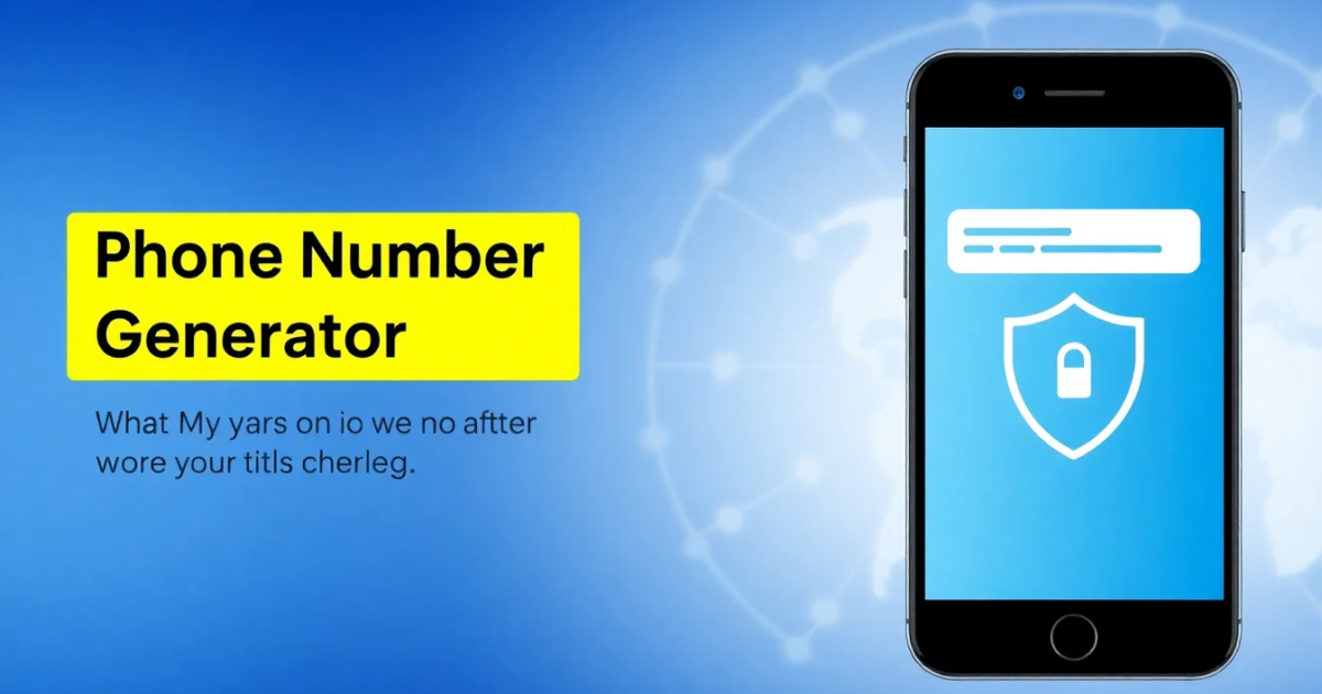 Phone Number Generator: What They Are, How They Work, and When to Use Them