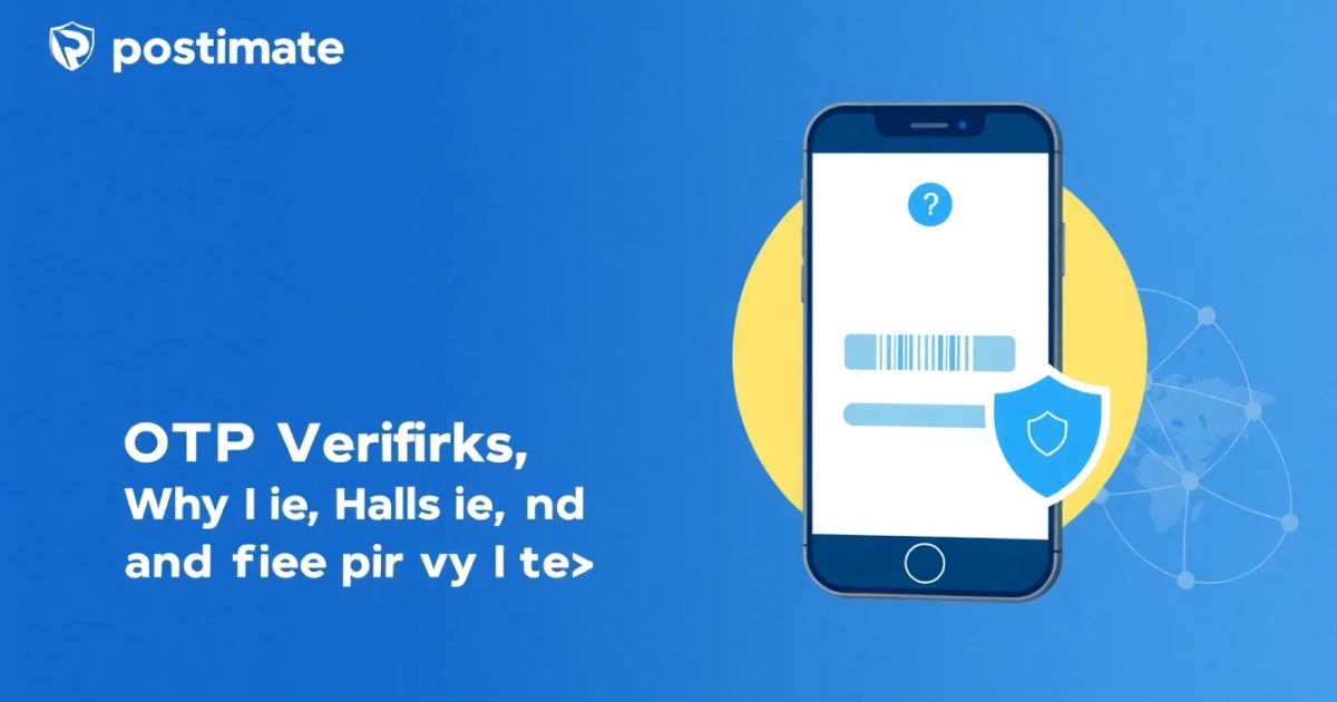 Postmates OTP Verification: How It Works, Why It Fails, and How to Fix It