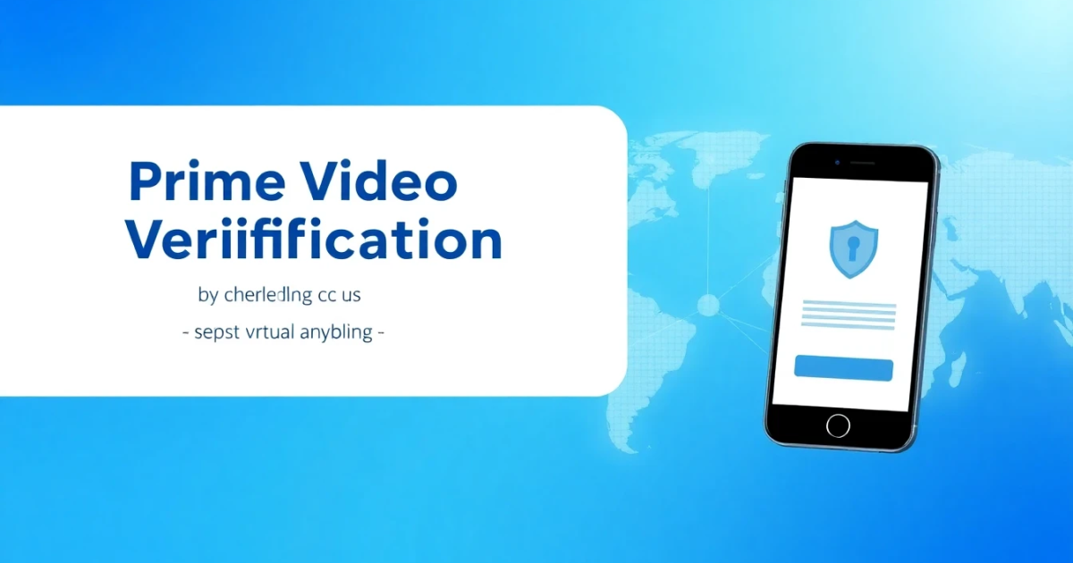 Prime Video Phone Verification Service: What It Is and How It Works