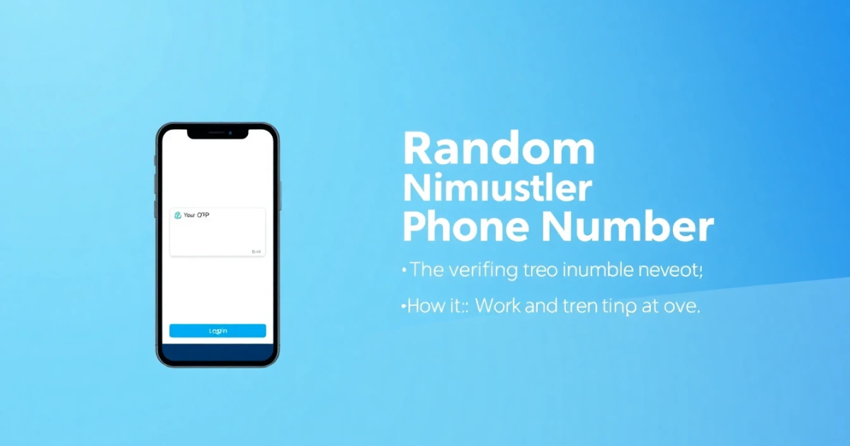 Random Number Phone Number: What It Is, How It Works, and When to Use One