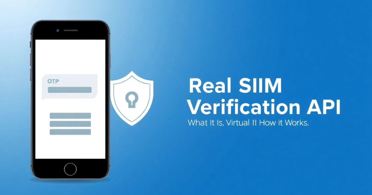 Real SIM Verification API: What It Is and How It Works