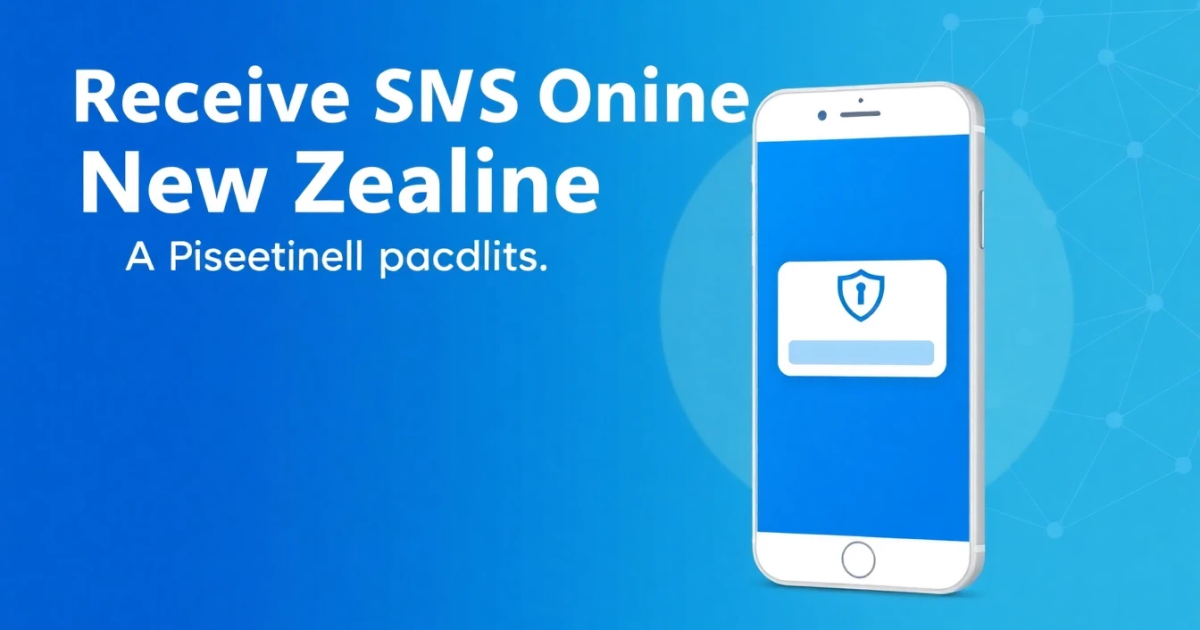 Receive SMS Online New Zealand: A Practical Guide to Virtual Phone Numbers